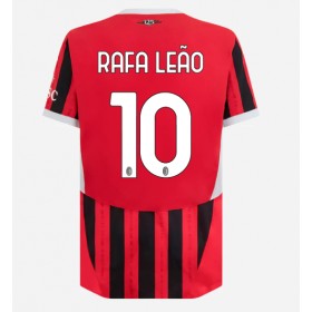 AC Milan Rafael Leao #10 Hjemme skjorte 2024-25 Kortermet